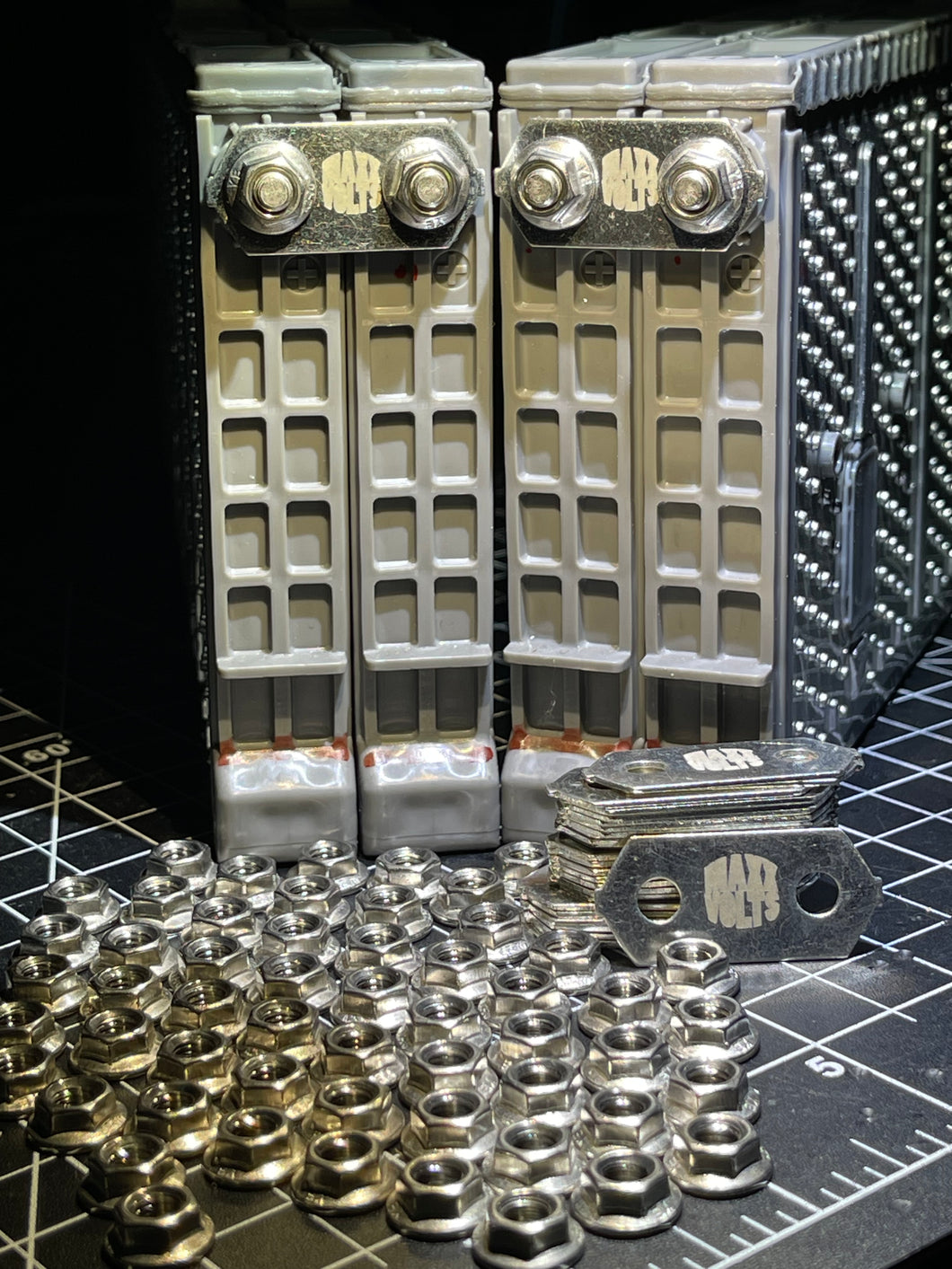 Nickel plated bus bar kit (28 module packs)